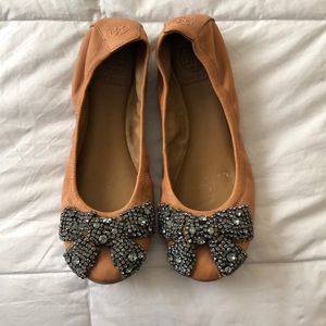 Tory Burch Bow Flats Size 7.5
